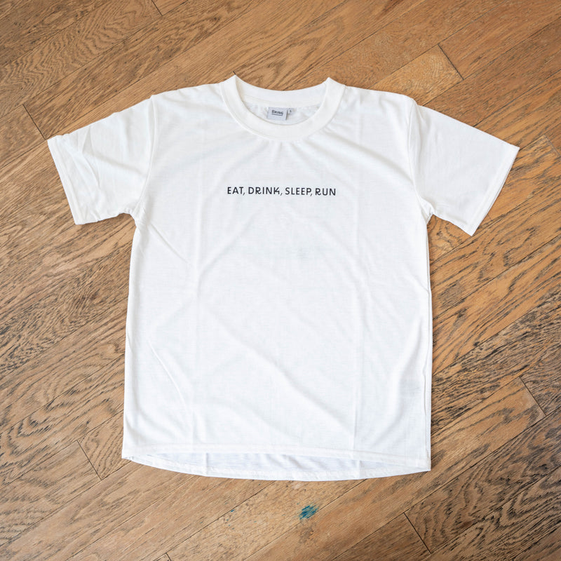 EAT DRINK SLEEP RUN “Eternal Runner Clock” Tee