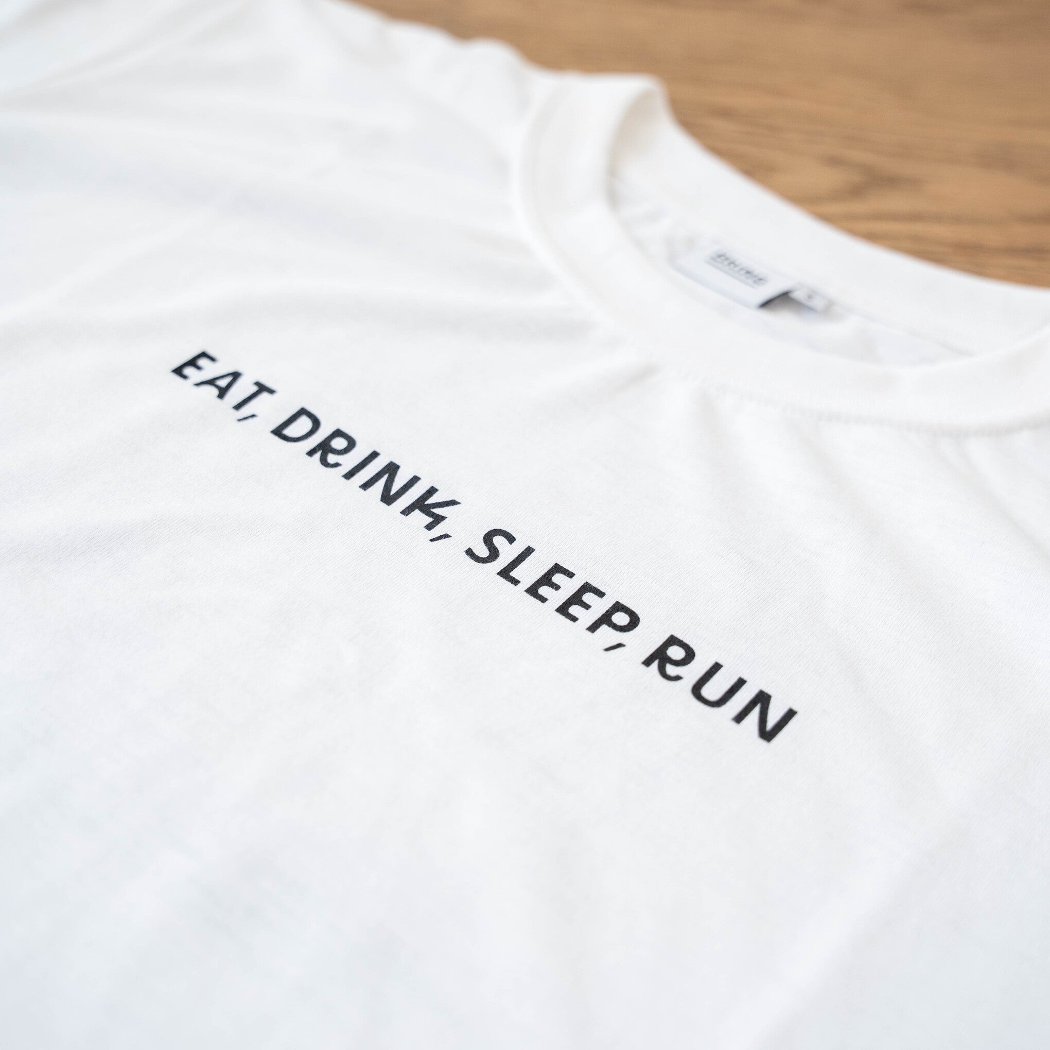 EAT DRINK SLEEP RUN “Eternal Runner Clock” Tee