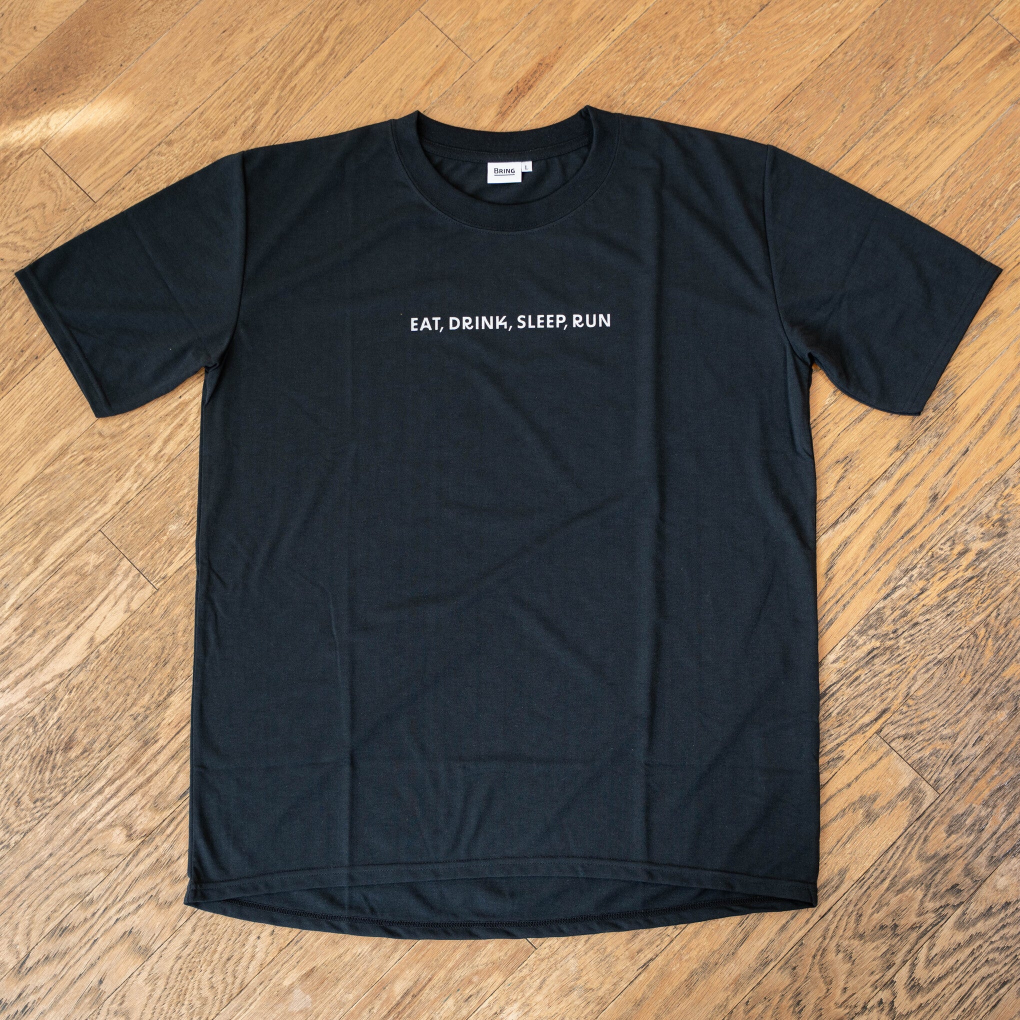 EAT DRINK SLEEP RUN “Eternal Runner Clock” Tee