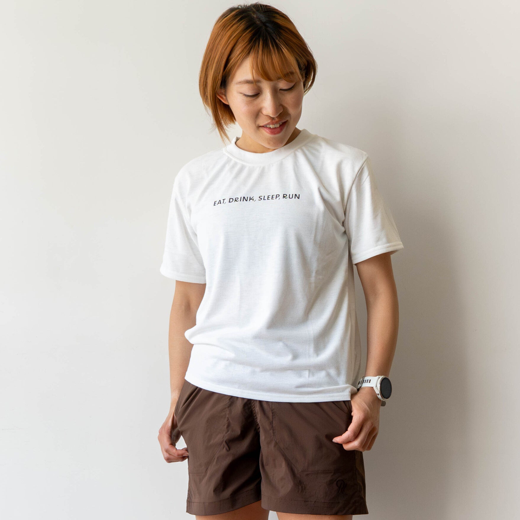 EAT DRINK SLEEP RUN “Eternal Runner Clock” Tee