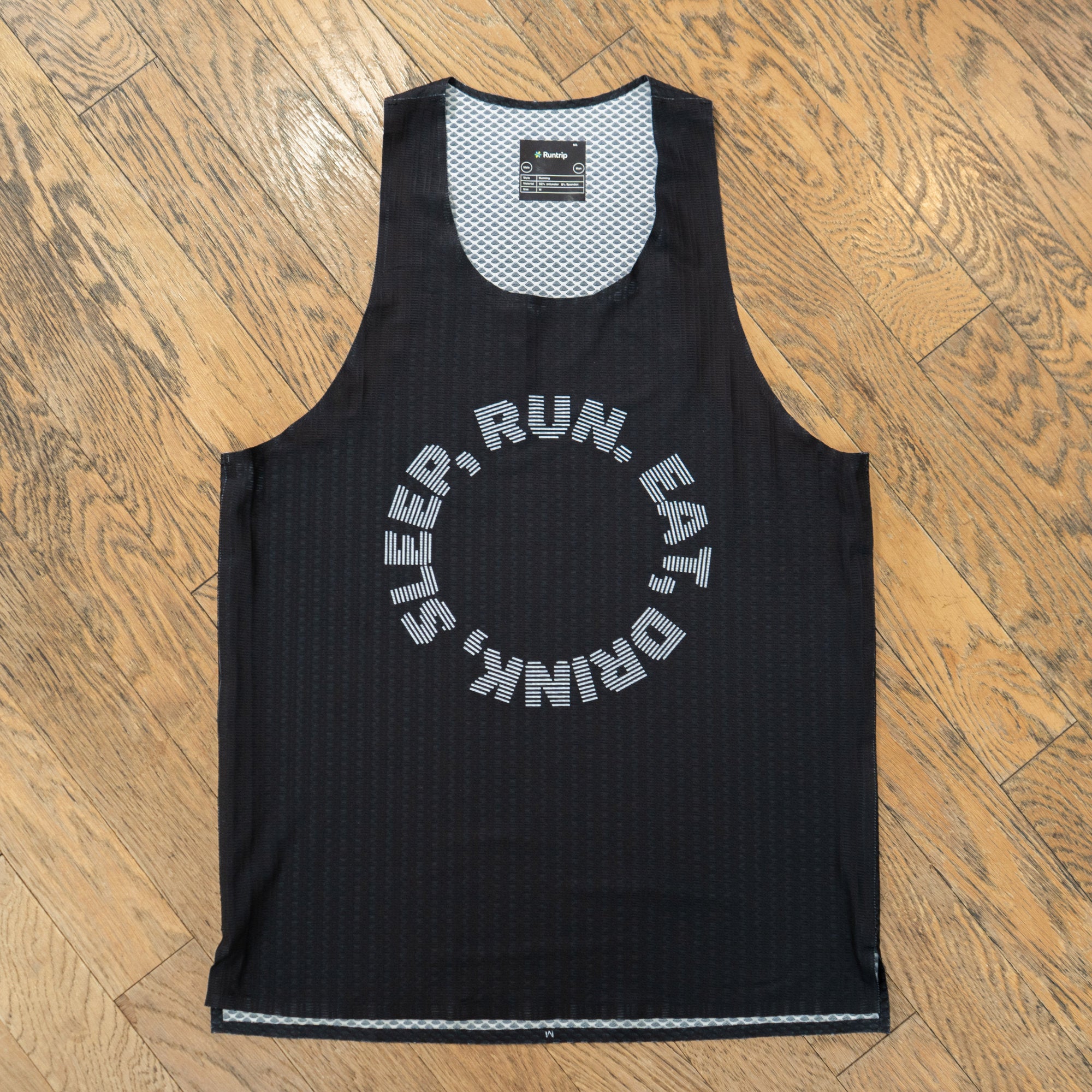 EAT DRINK SLEEP RUN / Circle Logo Performance Tank (Men’s)