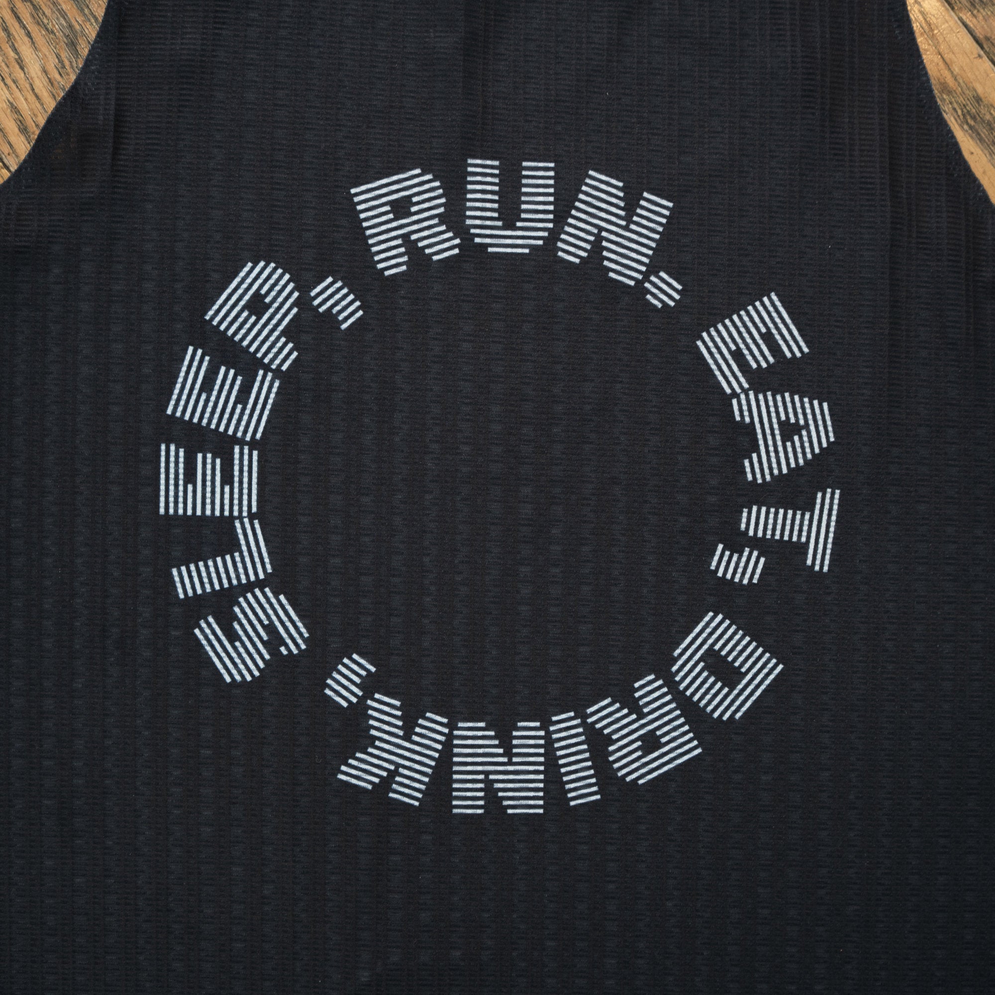 EAT DRINK SLEEP RUN / Circle Logo Performance Tank (Men’s)