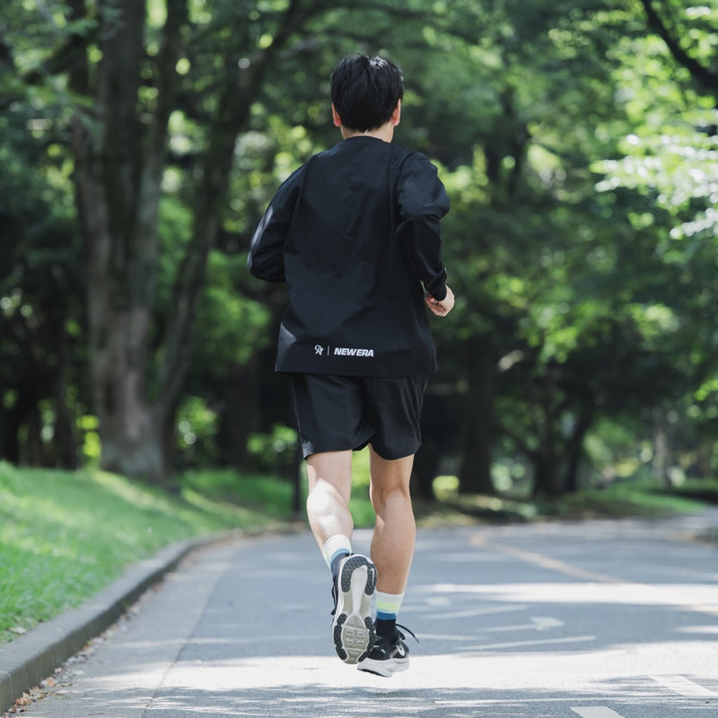 NEW ERA × Runtrip Utility Short Pants (Black)