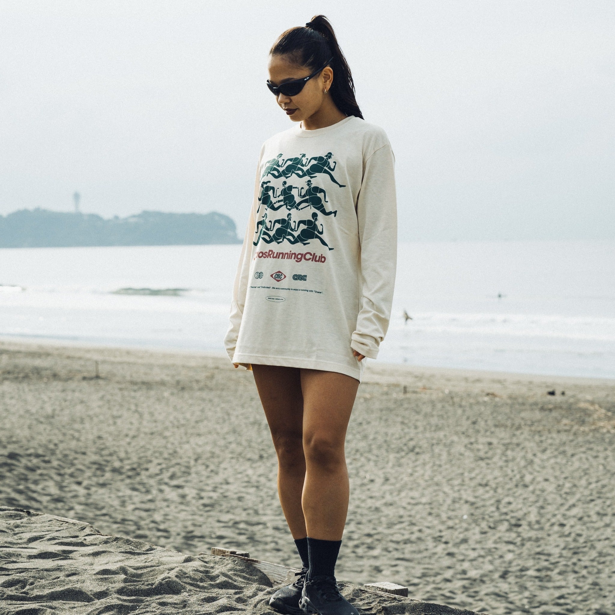 CHAOS Nostalgic Long-Sleeve Tee "Runner"