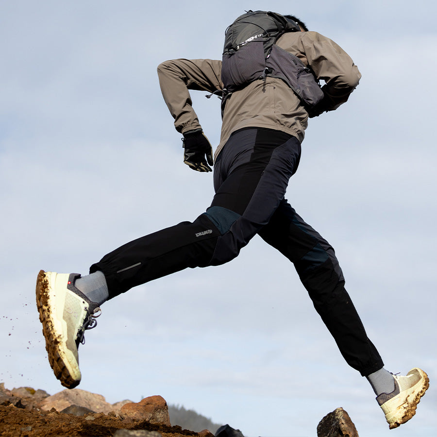 finetrack Men's スカイトレイルパンツ (Black)