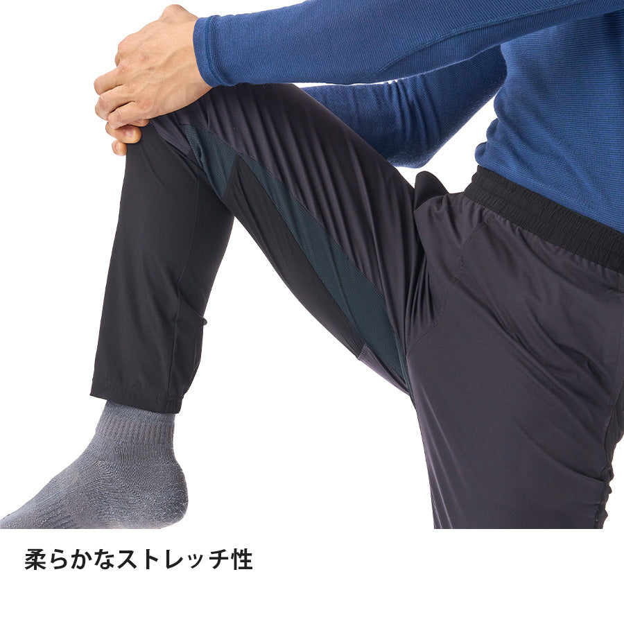 finetrack Men's スカイトレイルパンツ (Black)