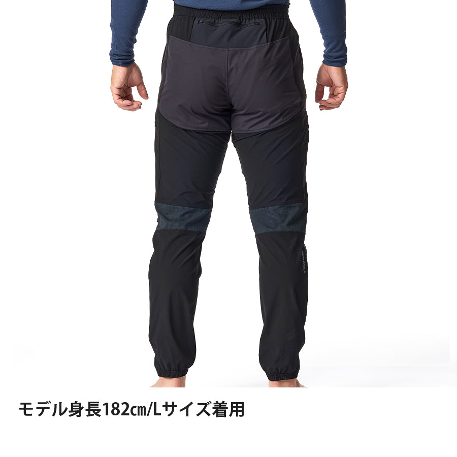 finetrack Men's スカイトレイルパンツ (Black)