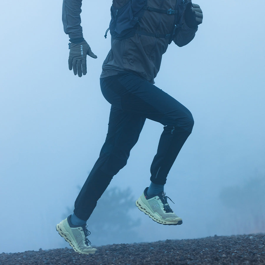 finetrack Men's スカイトレイルパンツ (Black)