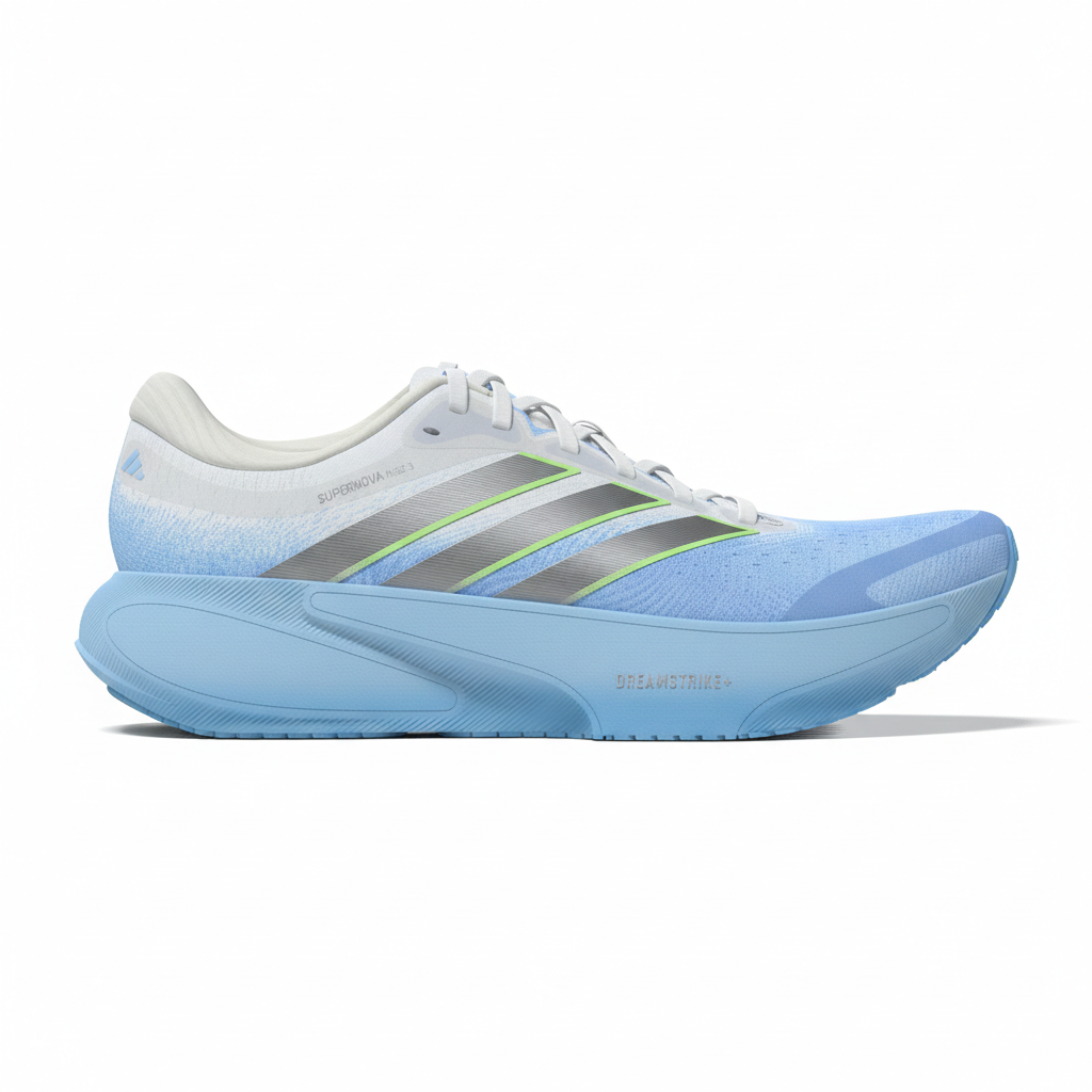 adidas SUPERNOVA RISE 3（Women's） グローブルー/シルバーメタリック/フットウェアホワイト