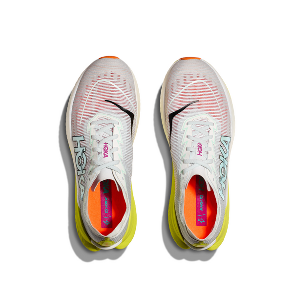 HOKA M MACH X 2 (MENS) FROST / CITRUS