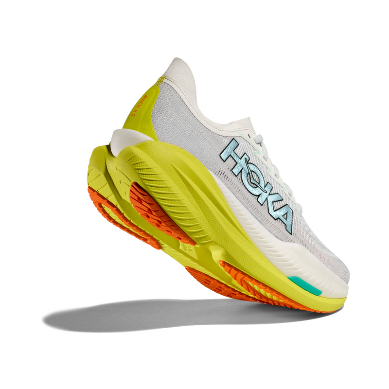 HOKA M MACH X 2 (MENS) FROST / CITRUS