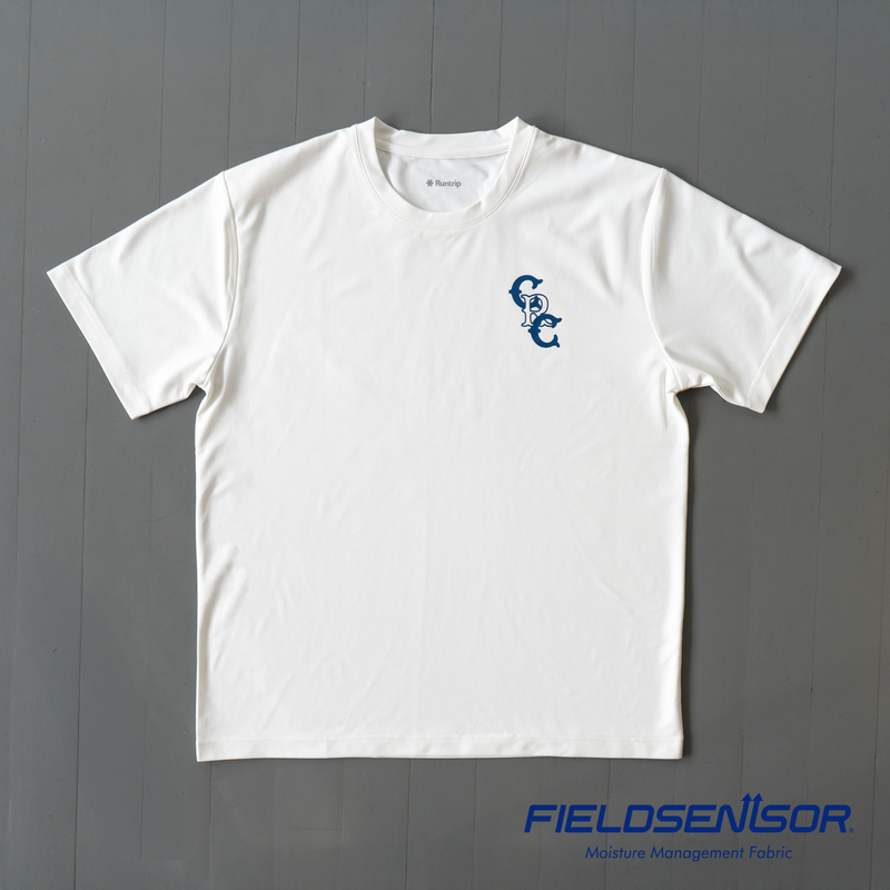 ChaosRunningClub FIELDSENSOR 秒乾 Tee (White)