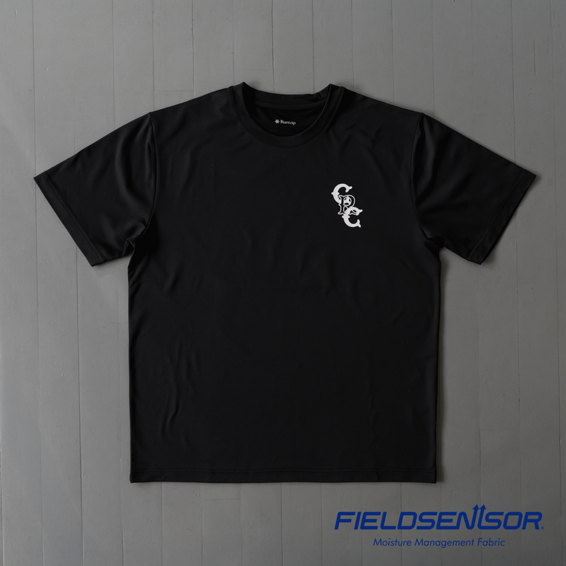 ChaosRunningClub FIELDSENSOR 秒乾 Tee (Black)