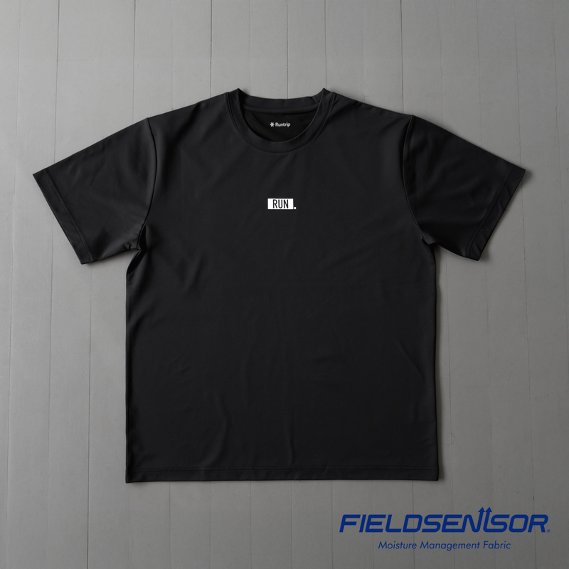 FIELDSENSOR 秒乾 Tee (Relaxed Fit) EAT DRINK SLEEP RUN / “STREET” RUN.