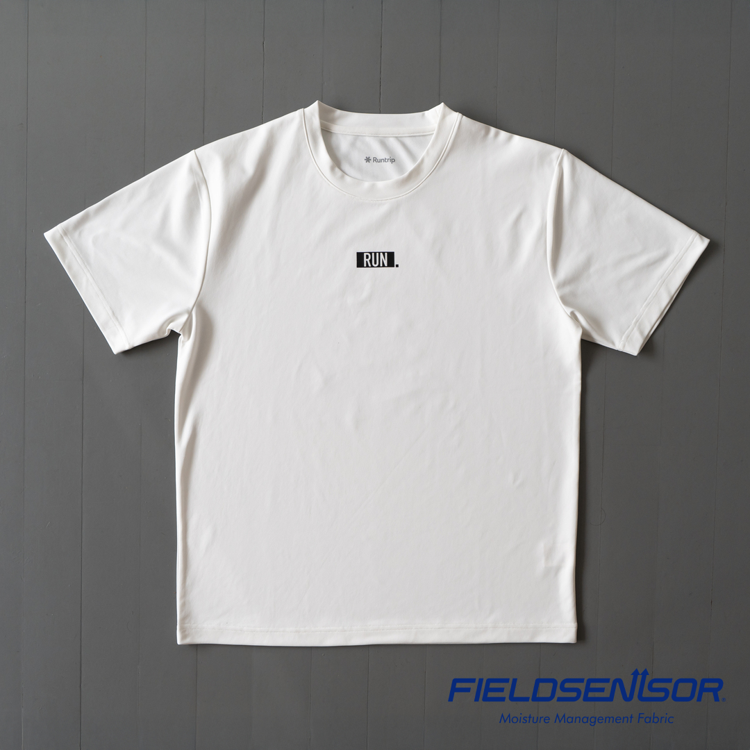 FIELDSENSOR 秒乾 Tee (Relaxed Fit) EAT DRINK SLEEP RUN / “STREET” RUN.