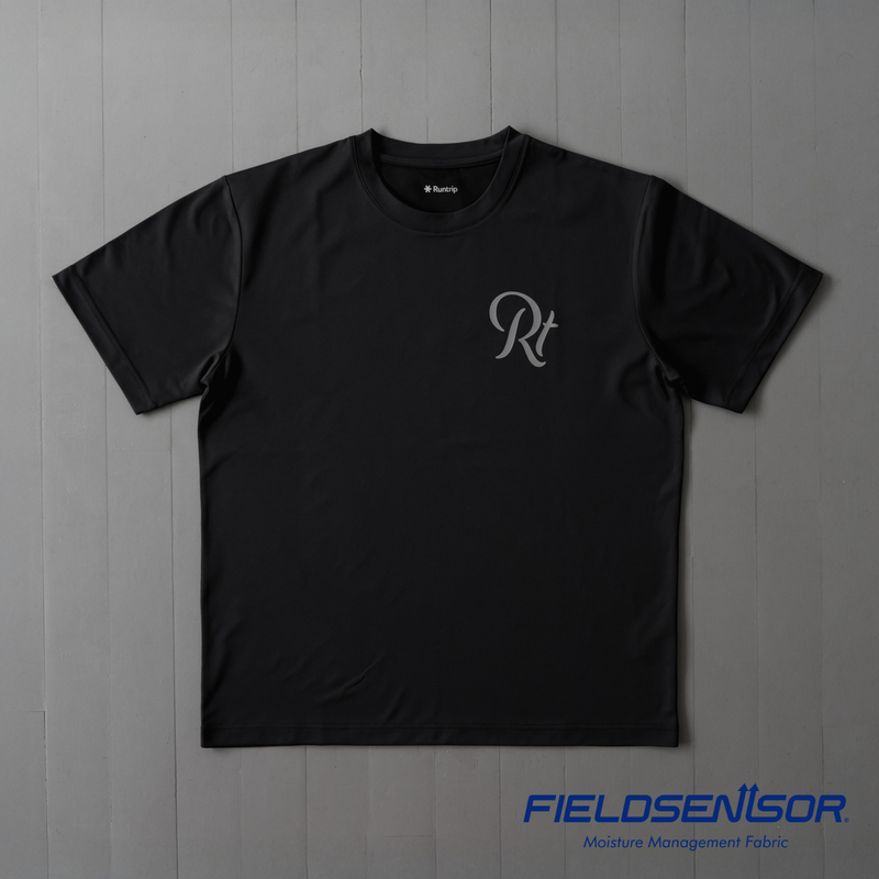 Rt Logo FIELDSENSOR 秒乾 Tee (Black)