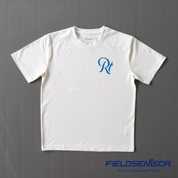 Rt Logo FIELDSENSOR 秒乾 Tee (White)