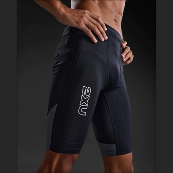 2XU | MCS Men's Lightspeed React Compression Short Tights