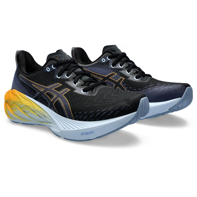 ASICS NOVABLAST 4 (Men's) BLACK/THUNDER BLUE