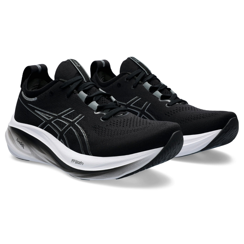 ASICS GEL-NIMBUS 26 EXTRA WIDE （Men's） BLACK/GRAPHITE GREY