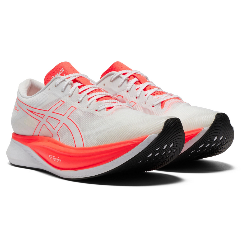 ASICS S4（UNISEX） WHITE/SUNRISE RED – Runtrip Store