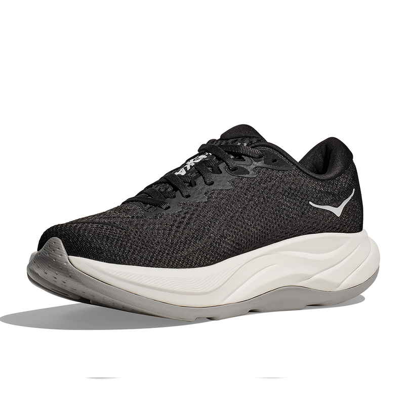 HOKA M RINCON 4 WIDE (MENS) BLACK / WHITE