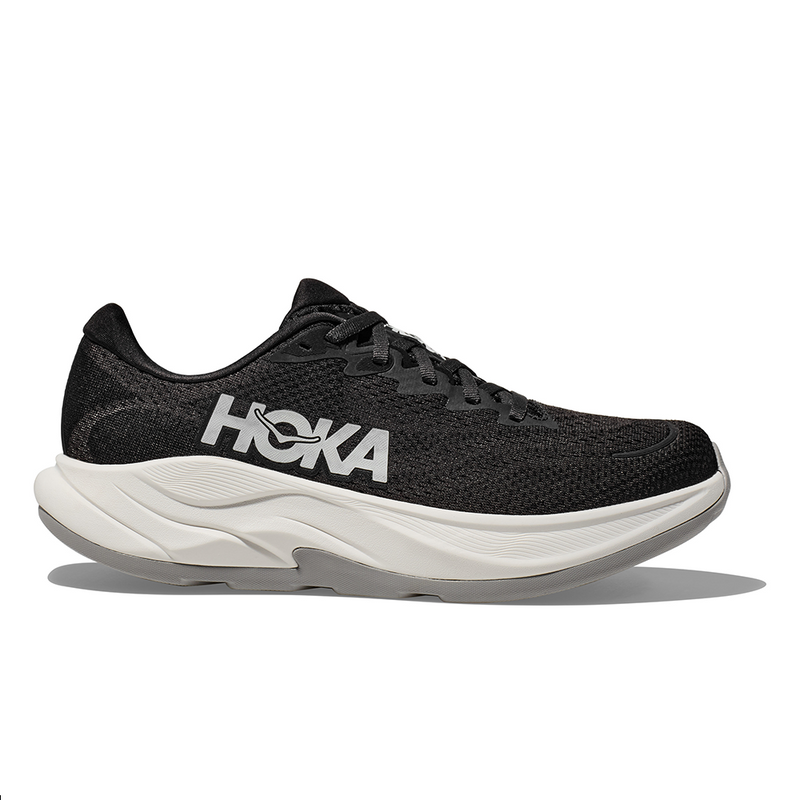 HOKA M RINCON 4 WIDE (MENS) BLACK / WHITE