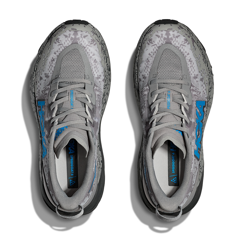 HOKA M SPEEDGOAT 6 (MENS) GALACTIC GRAY / HOKA BLUE