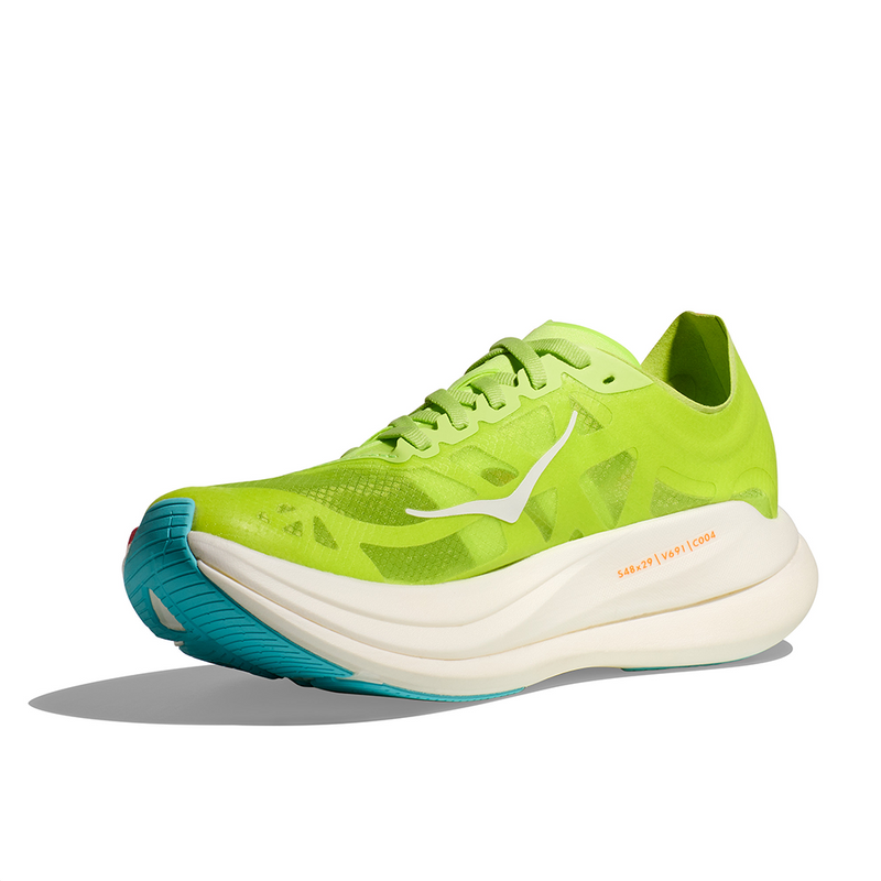 HOKA U ROCKET X 2 (UNISEX) LETTUCE / SOLAR FLARE