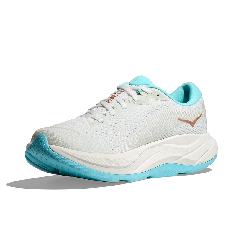 HOKA W RINCON 4 WIDE (WOMENS) FROST / ROSE GOLD