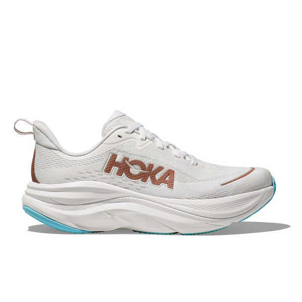 HOKA W SKYFLOW (WOMENS) FROST / ROSE GOLD