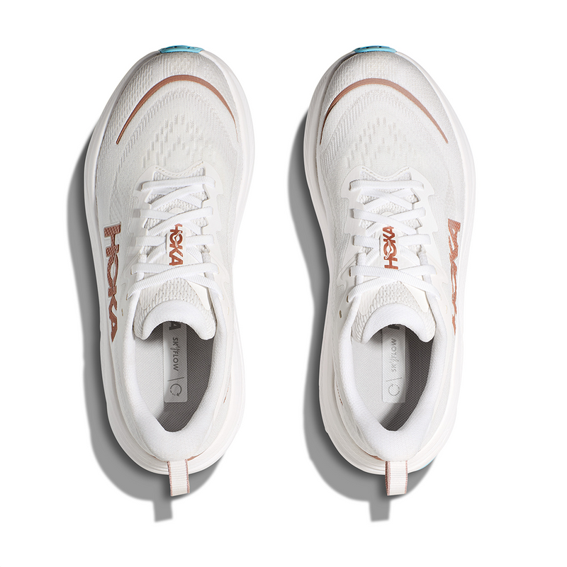 HOKA W SKYFLOW (WOMENS) FROST / ROSE GOLD