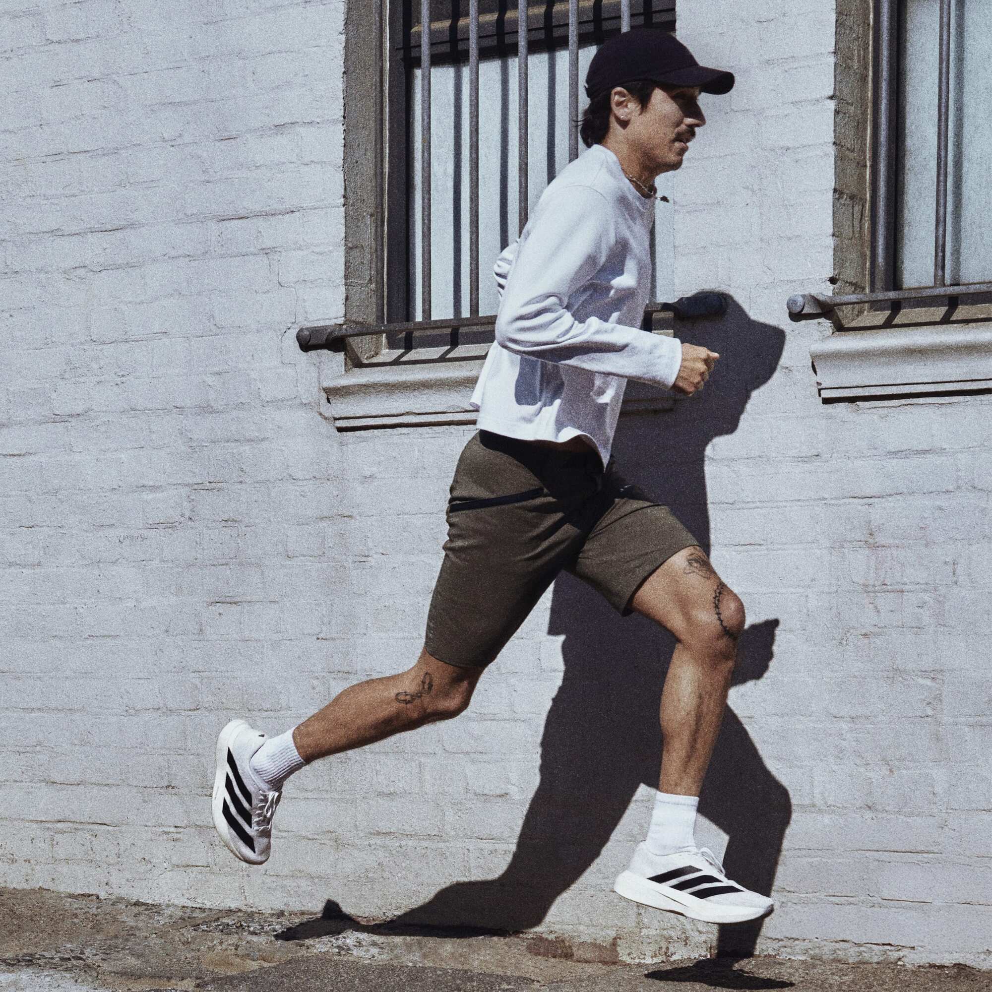 adidas ADIZERO EVO SL（Men's）クラウドホワイト/ コアブラック