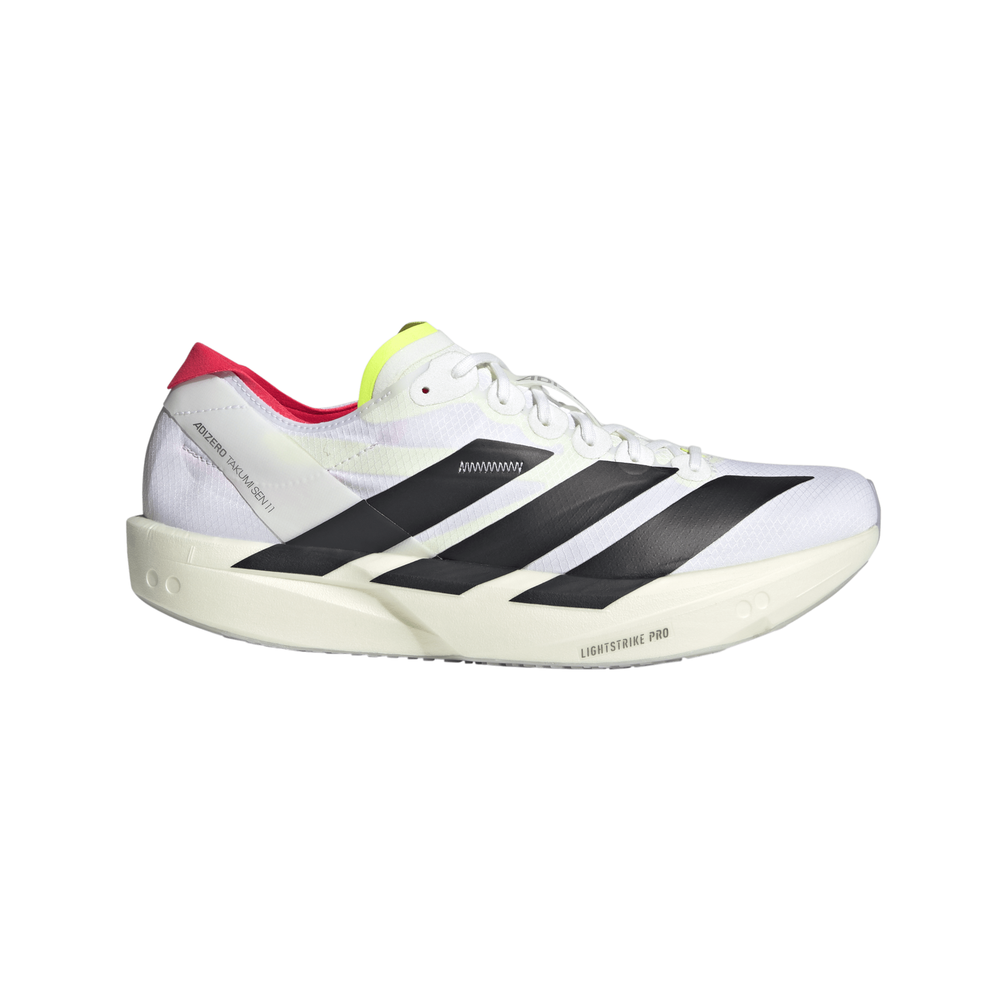 adidas ADIZERO TAKUMI SEN 11（Men's）フットウェアホワイト/コアブラック/ルシッドレッド