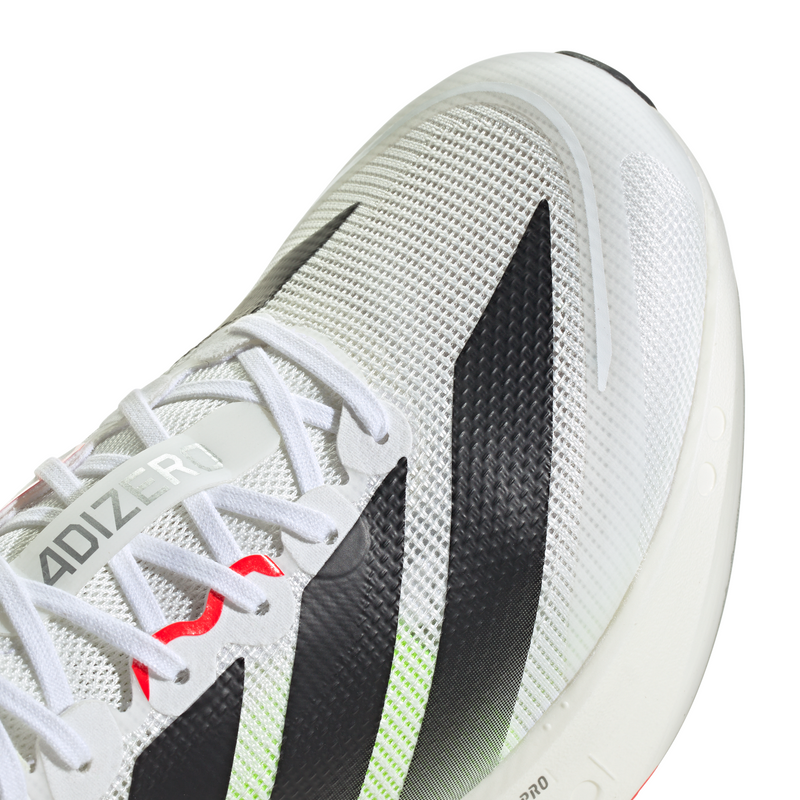 adidas ADIZERO BOSTON 13（Men's）フットウェアホワイト/コアブラック/ルシッドレッド