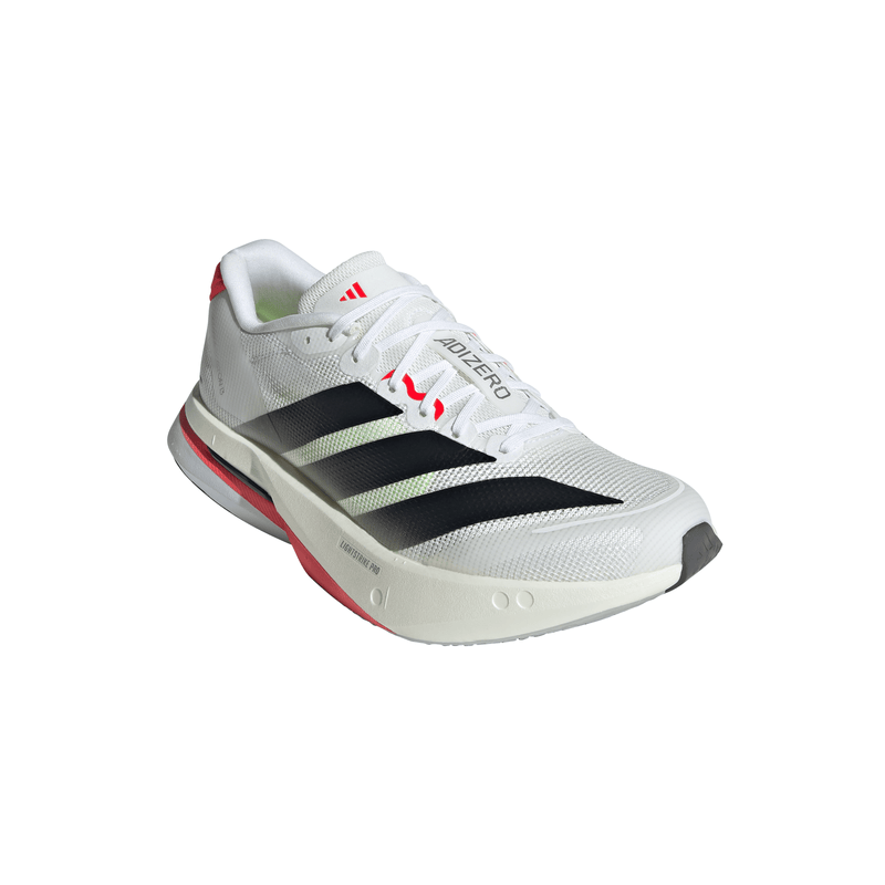 adidas ADIZERO BOSTON 13（Women's）フットウェアホワイト/コアブラック/ルシッドレッド