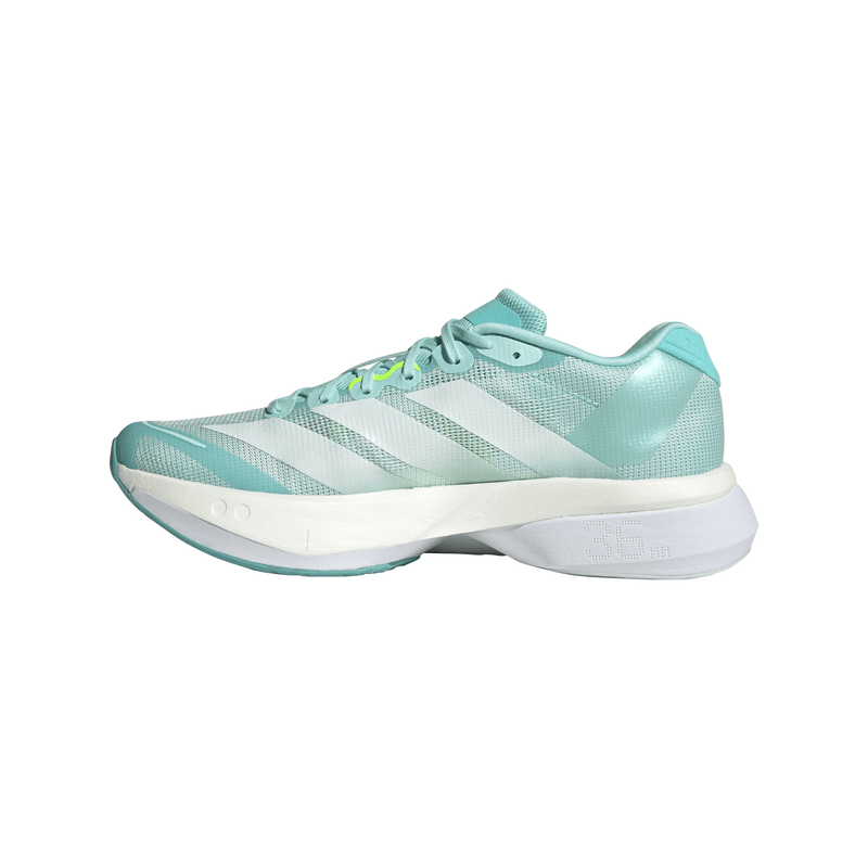 adidas ADIZERO BOSTON 13（Women's）セミフラッシュアクア/ゼロメタリック/ルシッドレモン