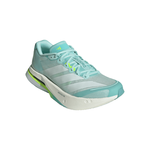 adidas ADIZERO BOSTON 13（Women's）セミフラッシュアクア/ゼロメタリック/ルシッドレモン