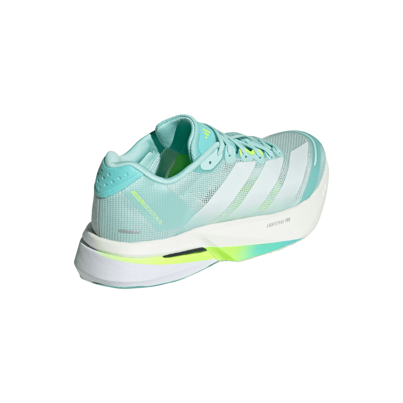 adidas ADIZERO BOSTON 13（Women's）セミフラッシュアクア/ゼロメタリック/ルシッドレモン