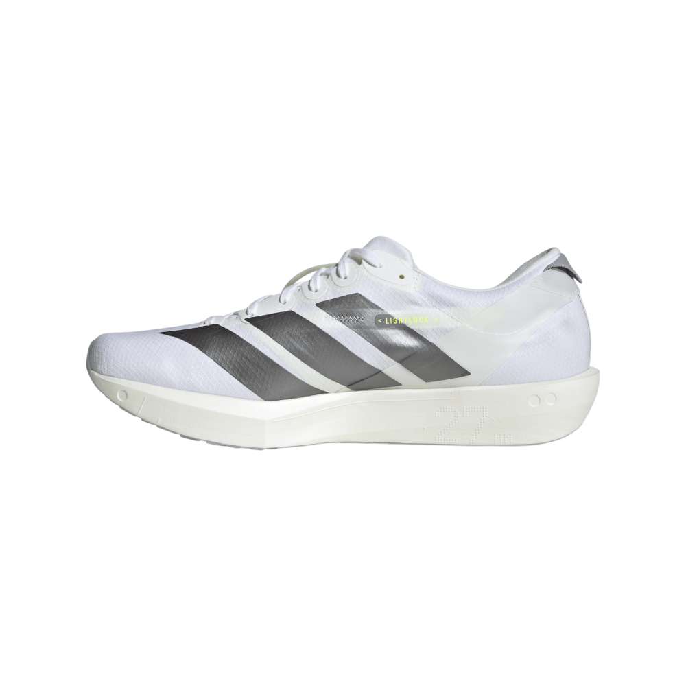 adidas ADIZERO JAPAN 9（Men's）フットウェアホワイト/アイアンメタリック/ソーラーイエロー