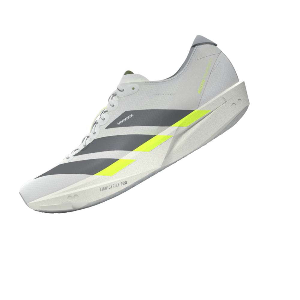 adidas ADIZERO TAKUMI SEN 11（Men's）フットウェアホワイト/アイアンメタリック/ソーラーイエロー