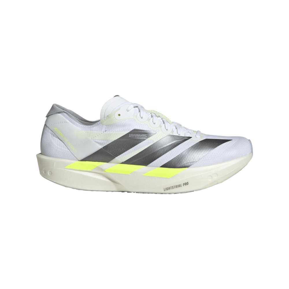 adidas ADIZERO TAKUMI SEN 11（Men's）フットウェアホワイト/アイアンメタリック/ソーラーイエロー