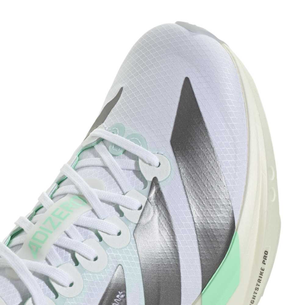 adidas ADIZERO TAKUMI SEN 11（Women's）フットウェアホワイト/アイアンメタリック/パルスミント