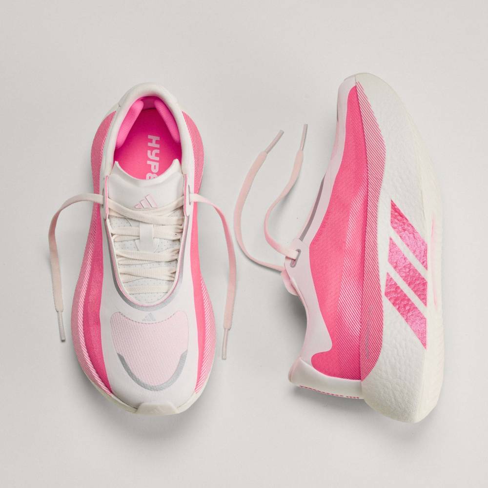 adidas HYPERBOOST EDGE (Women's) ハイパーホワイト/ソーラーターボ/ソーラーターボ