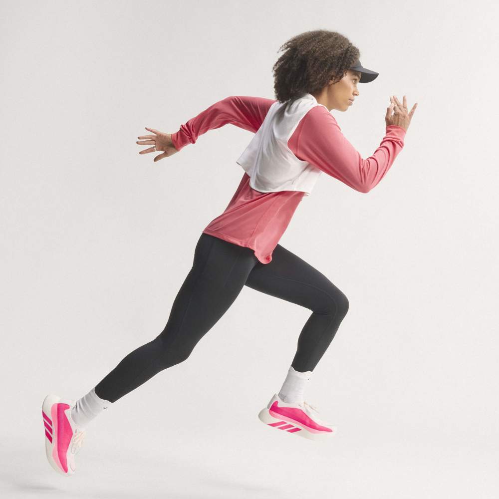 adidas HYPERBOOST EDGE (Women's) ハイパーホワイト/ソーラーターボ/ソーラーターボ
