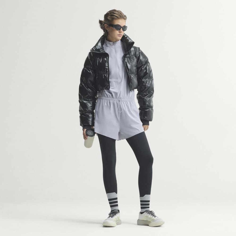 adidas ADIZERO EVO SL（Women's）オフホワイト/アイスゴールドメタリック/グラナイト