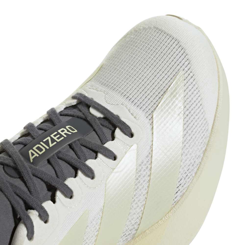 adidas ADIZERO EVO SL（Women's）オフホワイト/アイスゴールドメタリック/グラナイト
