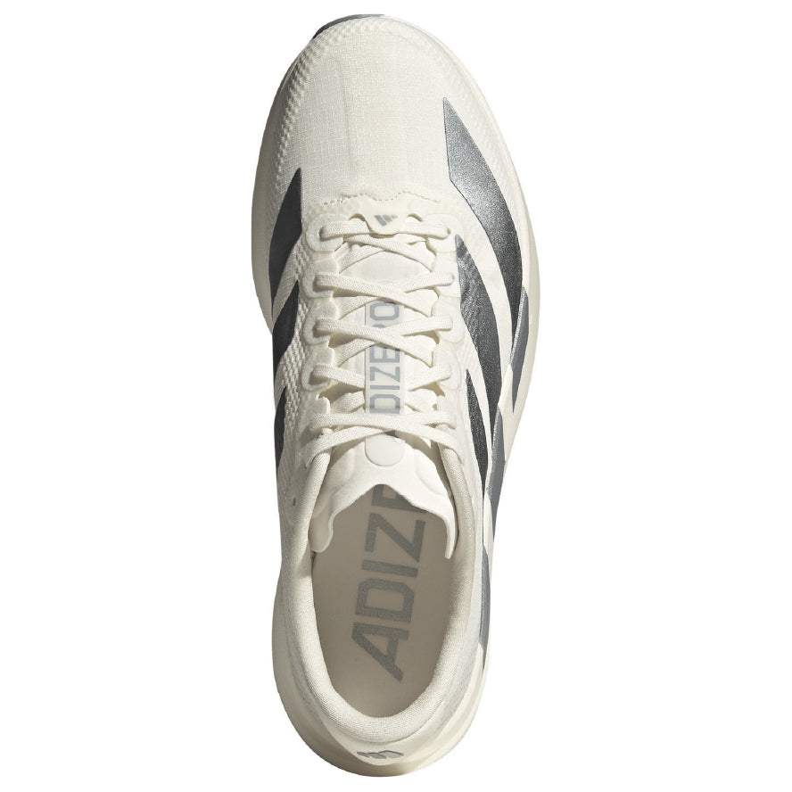 adidas ADIZERO EVO SL WOVEN（Men's）コアホワイト/コアホワイト/ヘイローシルバー
