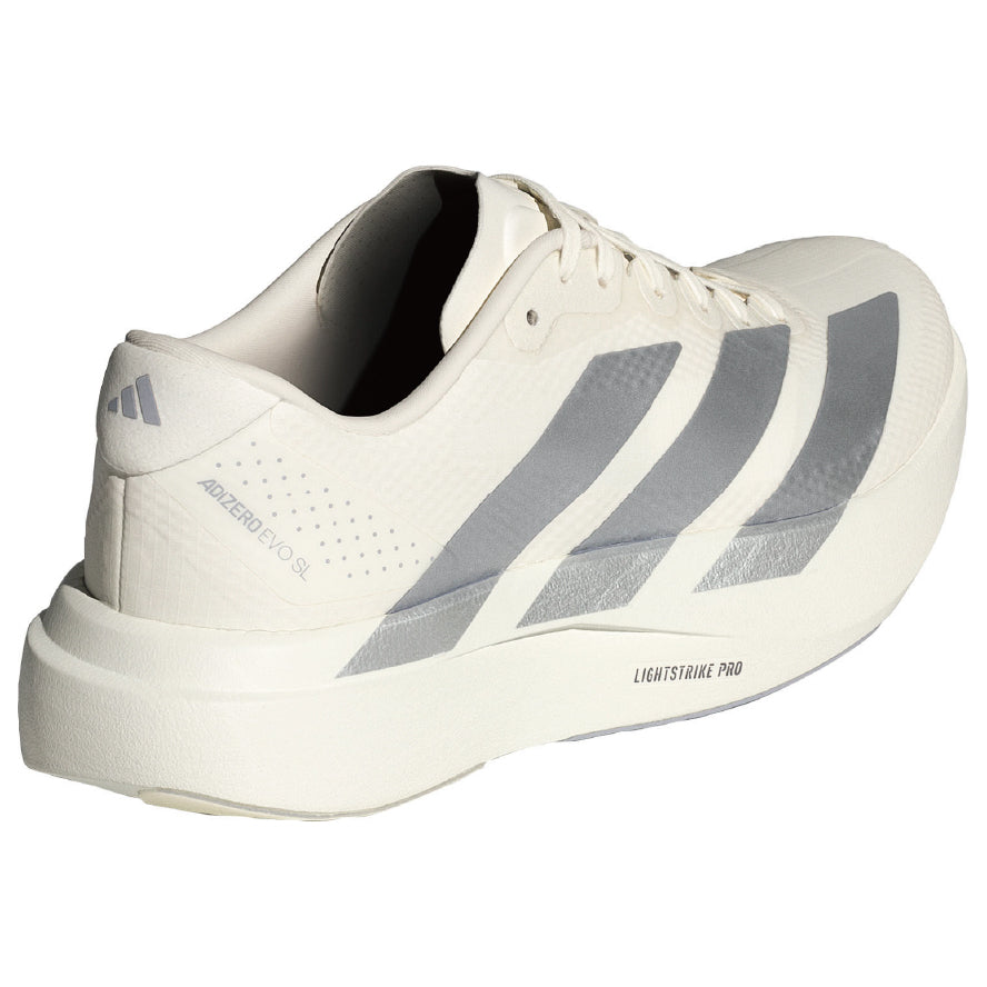 adidas ADIZERO EVO SL WOVEN（Women's）コアホワイト/コアホワイト/ヘイローシルバー