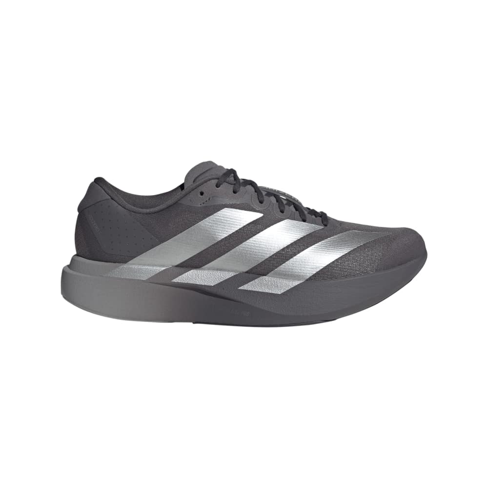 adidas ADIZERO EVO SL（Men's）グレーストレータ/シルバーメタリック/ライトグラナイト